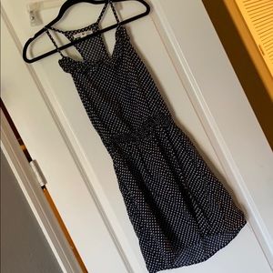 Black and white polka dot sundress | M